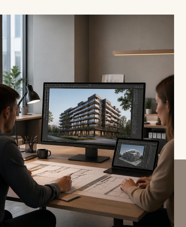 3D визуализация архитектуры и объектов строительства в Острогожске